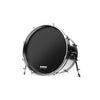 Evans EQ3 Black Bass Drum Head No Port, 16 inch