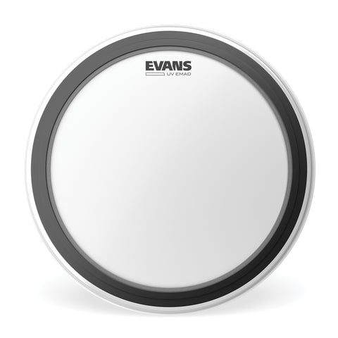 Evans UV EMAD Coated Bass Head, 18 Inch