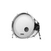 Evans EQ3 Resonant Coated White Bass Drum Head, 18 Inch