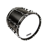 Evans MS1 White Marching Bass Drum Head, 20 Inch