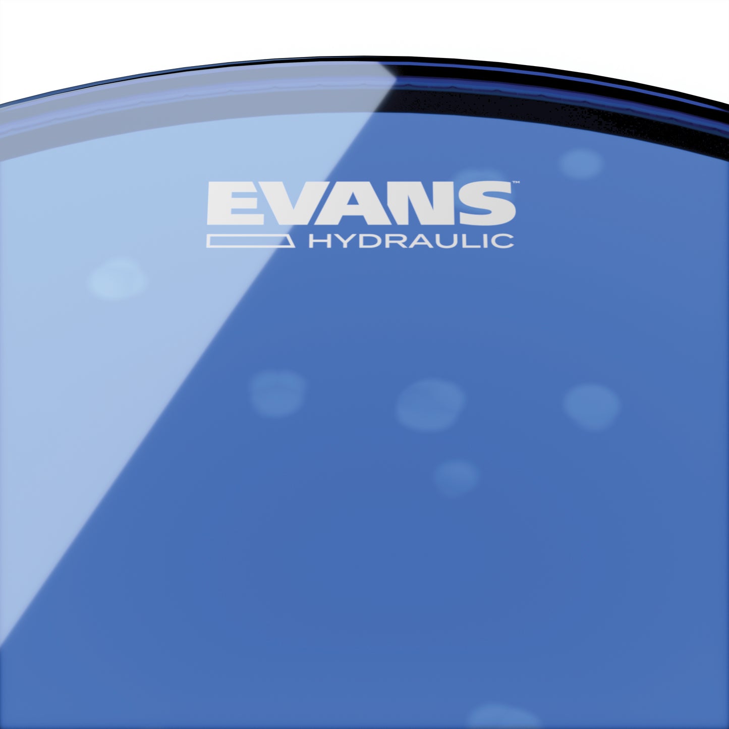 Evans Hydraulic Blue Bass Drum Head, 22 Inch