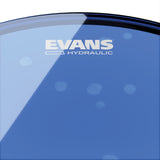 Evans Hydraulic Blue Bass Drum Head, 22 Inch
