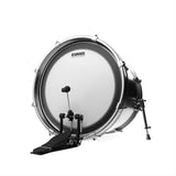 Evans EMAD Coated White Bass Drum Head, 24 Inch