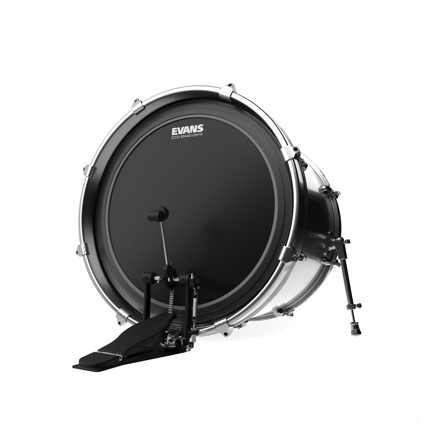 Evans EMAD Onyx Bass Drum Head, 24 Inch