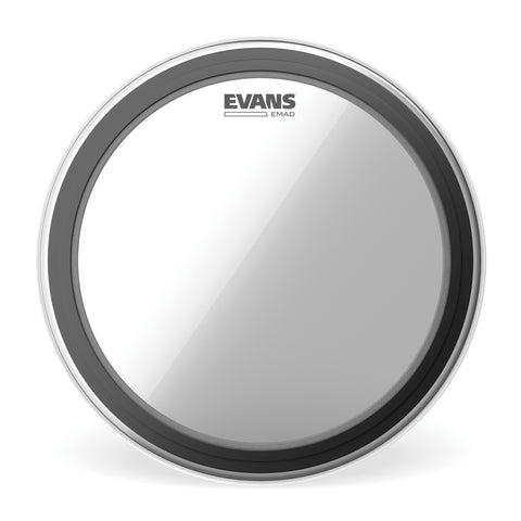 Evans EMAD Clear Bass Drum Head, 26 Inch