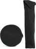 D'Luca Drum Practice Pad 8 Inch with Adjustable Stand, Sticks and Gig Bag