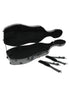 D'Luca Orchestral Series Fiberglass Cello Case Black, C004-BK