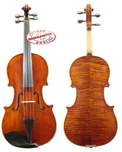 D'Luca Orchestral Series Flamed Handmade Viola 15.5 Inches