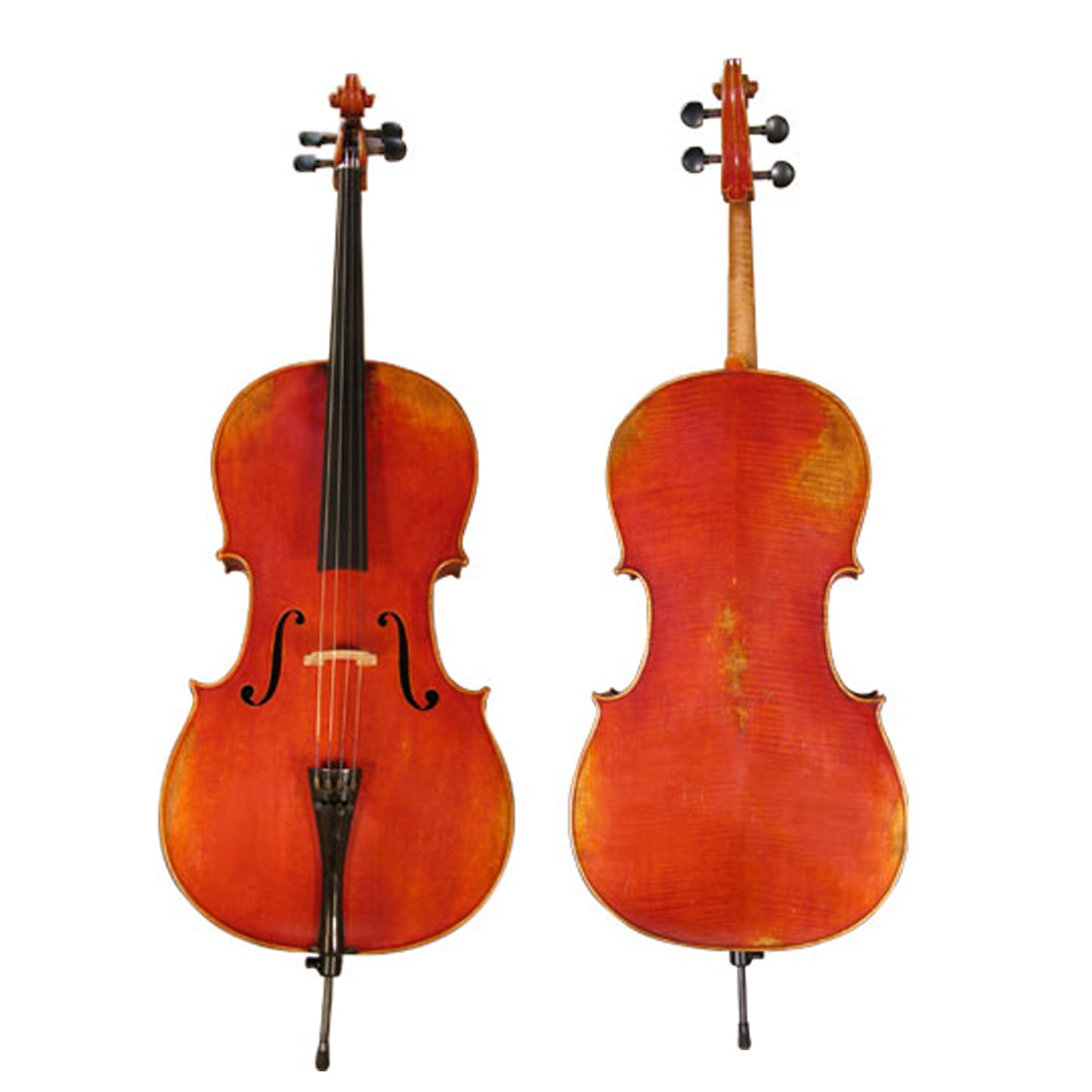 D’Luca Hand-Made French Antique Finish Ebony Cello Outfit, 3/4 Size 