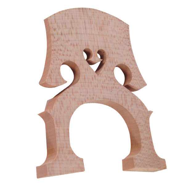 D'Luca Unfitted Standard Cello Bridge 1/8
