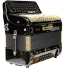 Rossetti Constantine 34 Button 12 Bass Accordion FBE (FA) Black/Gold