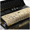 Rossetti Constantine 34 Button 12 Bass Accordion FBE (FA) Black/Gold