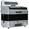 Rossetti Constantine 34 Button 12 Bass Accordion FBE (FA) White/Black