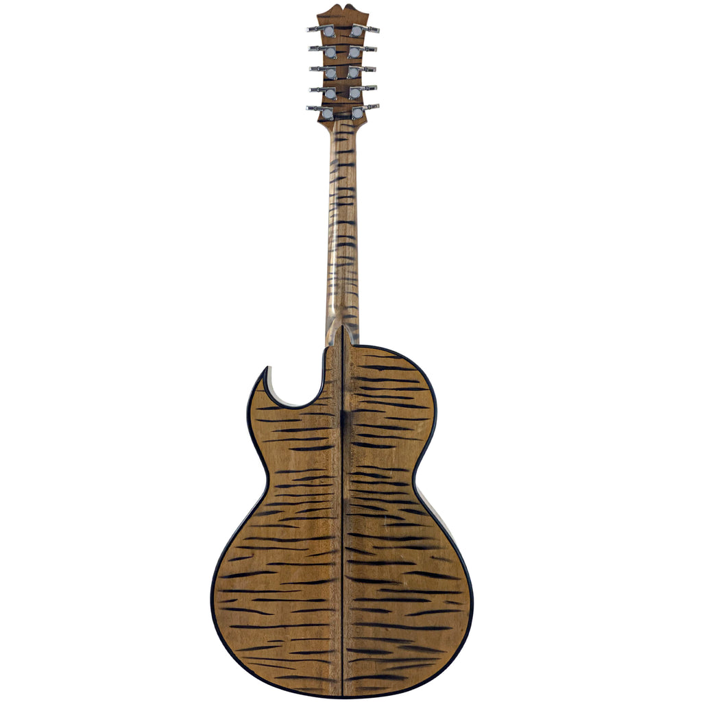 Cordova's Bajo Quinto Acoustic Electric Natural Stripes