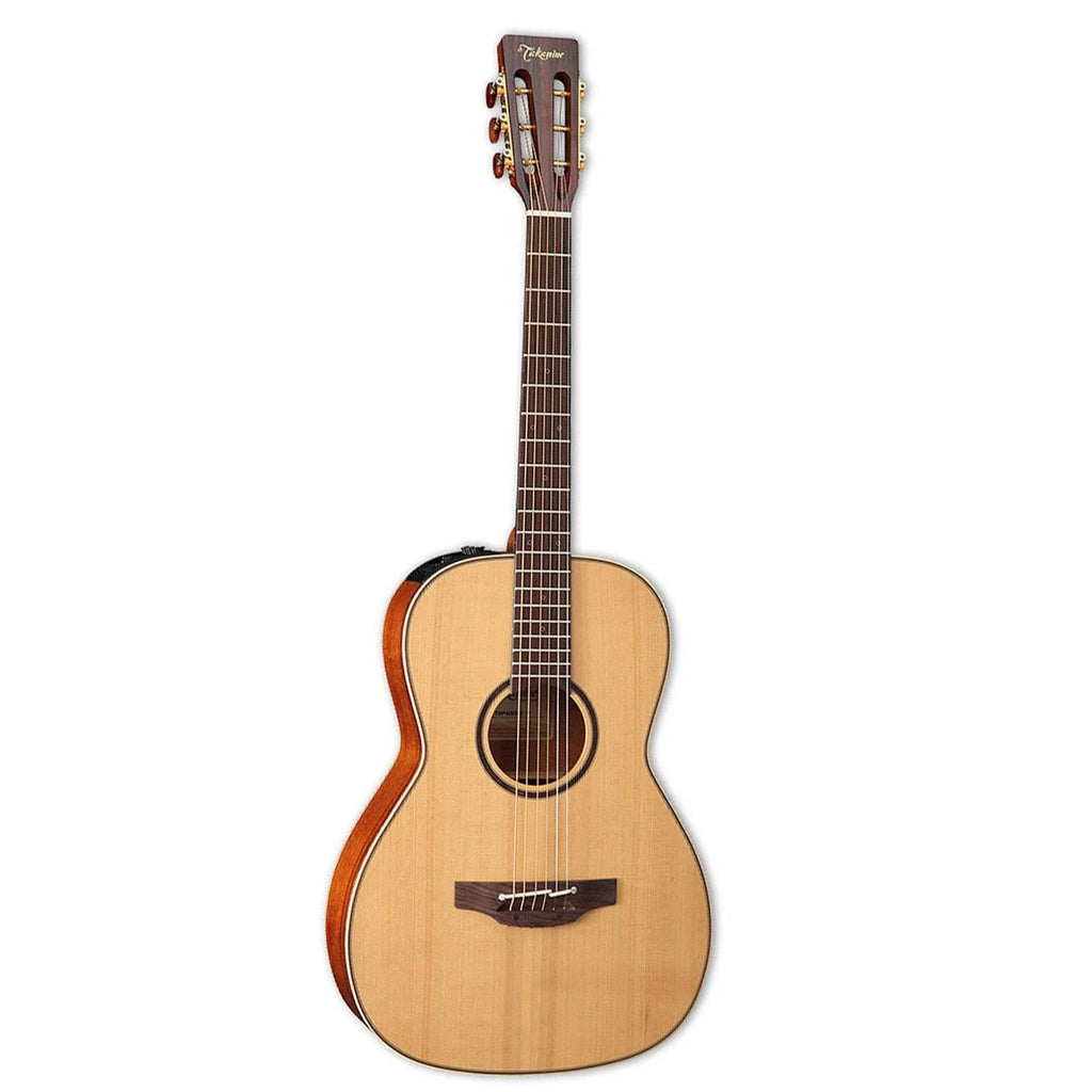 Takamine CP400NYK New Yorker 6 Strings Acoustic-Eletric Guitar, Satin Natural