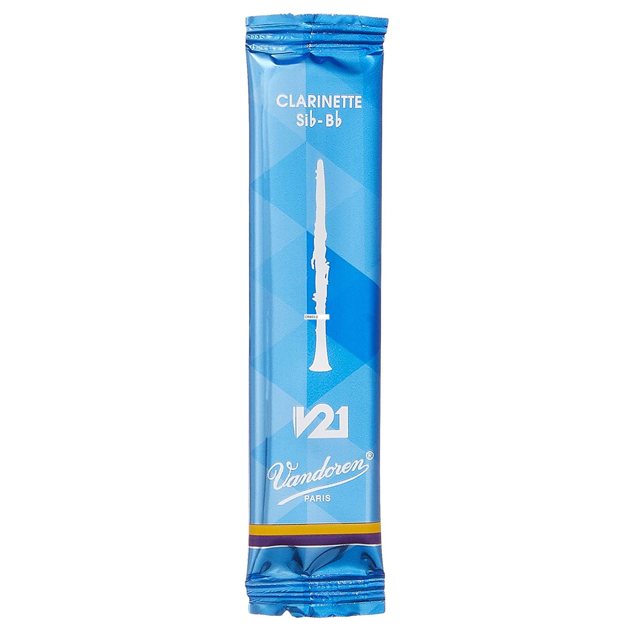 Vandoren Bb Clarinet V21 Reeds Strength 3.5+, Box of 10