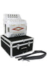 D'Luca Patron Button Accordion 3 Switches 34 Keys 12 Bass on GCF Key with Case and Straps, White