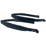 D'Luca Standard Accordion Shoulder Straps 2 Inches Black