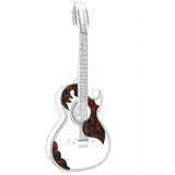 D'Luca Paracho Bajo Quinto And Bajo Sexto Pick Guard Mica Set, Red Pearl