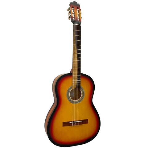 D'Luca Paracho Full Size Classical Guitar Sunburst