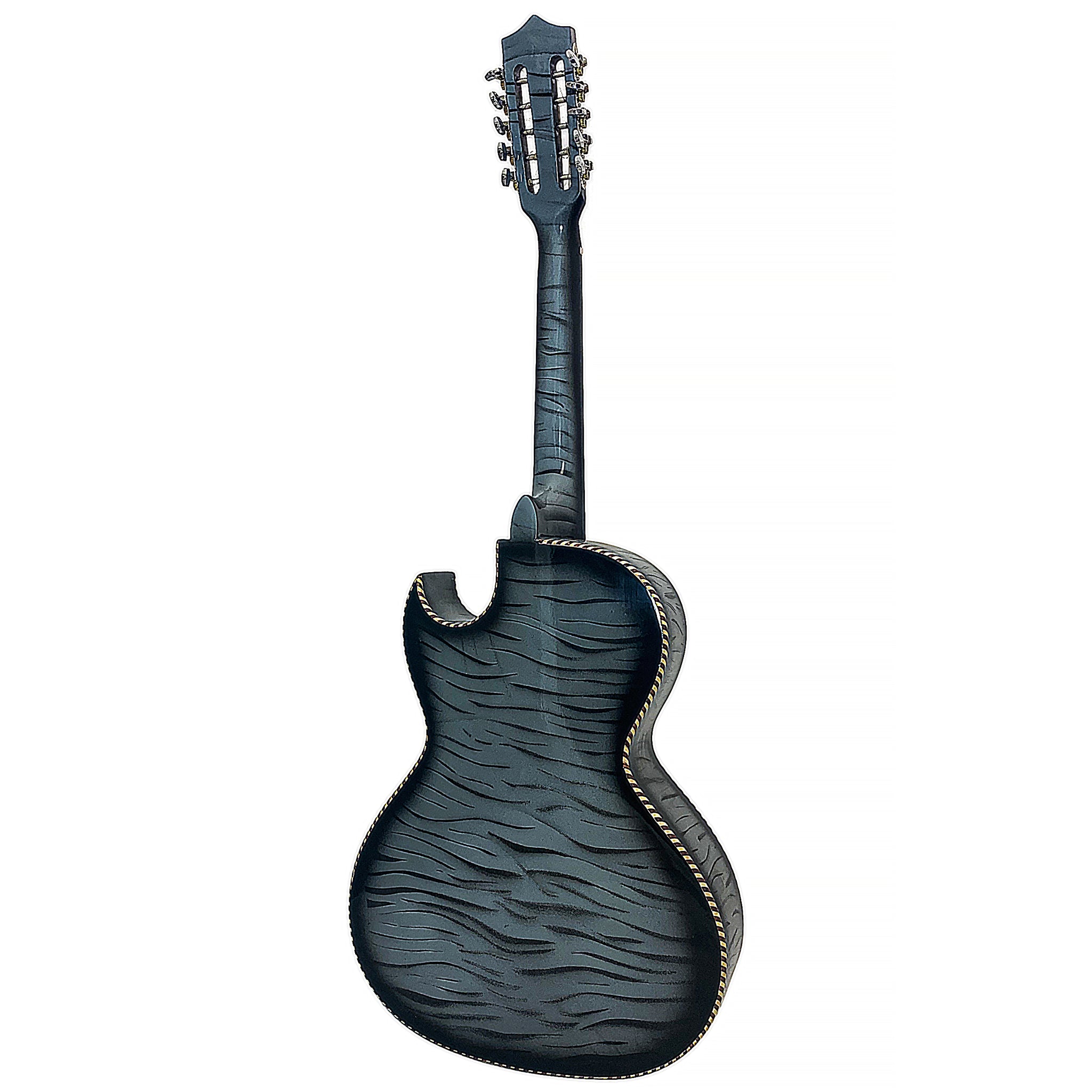 D'Luca Paracho Bajo Quinto Acoustic-Electric Tiger Grey