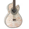 D'Luca Paracho Bajo Quinto Acoustic-Electric Tiger White