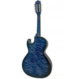 D'Luca Paracho Bajo Quinto Tiger Blue