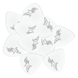 D'Luca Celluloid Standard Guitar Picks White 1.0mm Heavy 10 Pack
