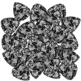 D'Luca Celluloid Standard Guitar Picks Black Pearl 0.70mm Medium 25 Pack