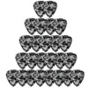 D'Luca Celluloid Standard Guitar Picks Black Pearl 1.25mm Extra Heavy 25 Pack
