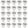 D'Luca Celluloid Standard Guitar Picks White Pearl 1.0mm Heavy 25 Pack