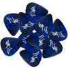 D'Luca Celluloid Standard Guitar Picks Blue Pearl 1.25mm Extra Heavy 10 Pack