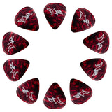 D'Luca Celluloid Standard Guitar Picks Red Pearl 0.50 mm Light 10 Pack