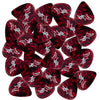 D'Luca Celluloid Standard Guitar Picks Red Pearl 1.25mm Extra Heavy 25 Pack