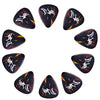 D'Luca Celluloid Standard Guitar Picks Shell 0.50 mm Light 10 Pack