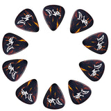 D'Luca Celluloid Standard Guitar Picks Shell 0.70mm Medium 10 Pack