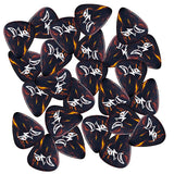D'Luca Celluloid Standard Guitar Picks Shell 1.0mm Heavy 25 Pack