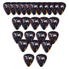 D'Luca Celluloid Standard Guitar Picks Shell 1.25mm Extra Heavy 25 Pack