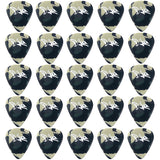 D'Luca Celluloid Standard Guitar Picks Camouflage 0.70mm Medium 25 Pack