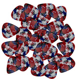 D'Luca Celluloid Standard Guitar Picks Multi-Color 1.25mm Extra Heavy 25 Pack