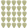 D'Luca Celluloid Standard Guitar Picks Cellu-Glo 1.25mm Extra Heavy 25 Pack