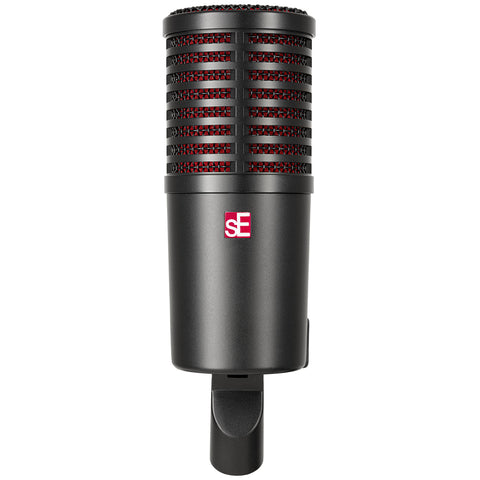 sE Electronics Dynamic Broadcast Microphone with built-in +28dB Gain Mic Pre
