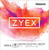 D'Addario Zyex Viola Single Aluminum Wound D String, Medium Scale, Medium Tension