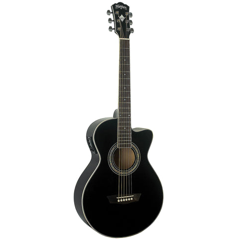 Washburn Festival EA10B Petite Jumbo Acoustic Electric Guitar