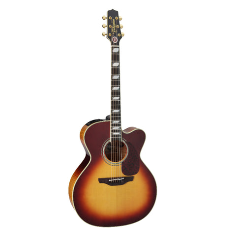 Takamine EF250TK Toby Keith Signature Model Jumbo Cutaway With Case, Sunburst