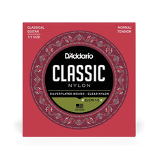D'Addario EJ27N 1/2 Student Nylon Fractional Classical Guitar Strings