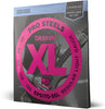 D'Addario EPS170-5SL 5-String ProSteels Bass Guitar Strings, Light, 45-130, Super Long Scale