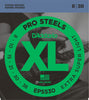 D'Addario EPS530 ProSteels Electric Guitar Strings, Extra-Super Light, 8-38