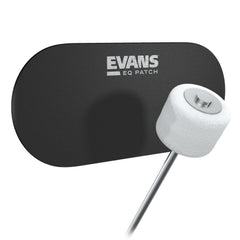 Evans EQ Double Pedal Patch, Black Nylon