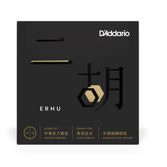 D'Addario ERHU01 Erhu Strings, Medium Tension, 10-18